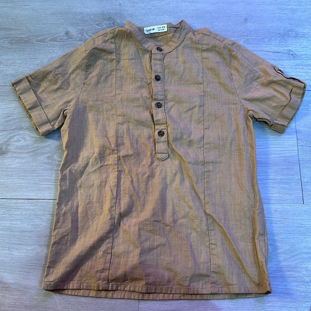 SHEIN beige shirt